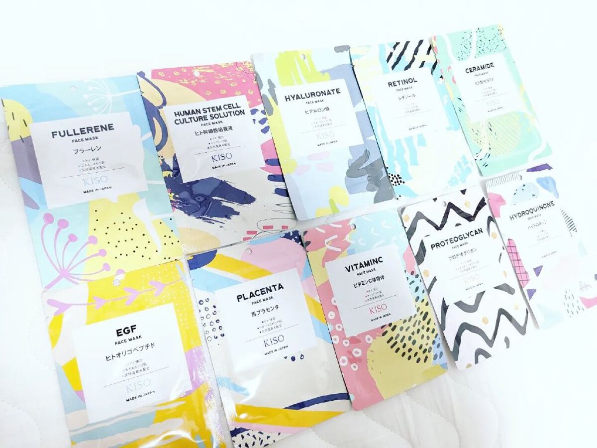 フェイスマスク 【しっかり実感30枚セット】/KISO/シートマスク・パックを使ったクチコミ（1枚目）