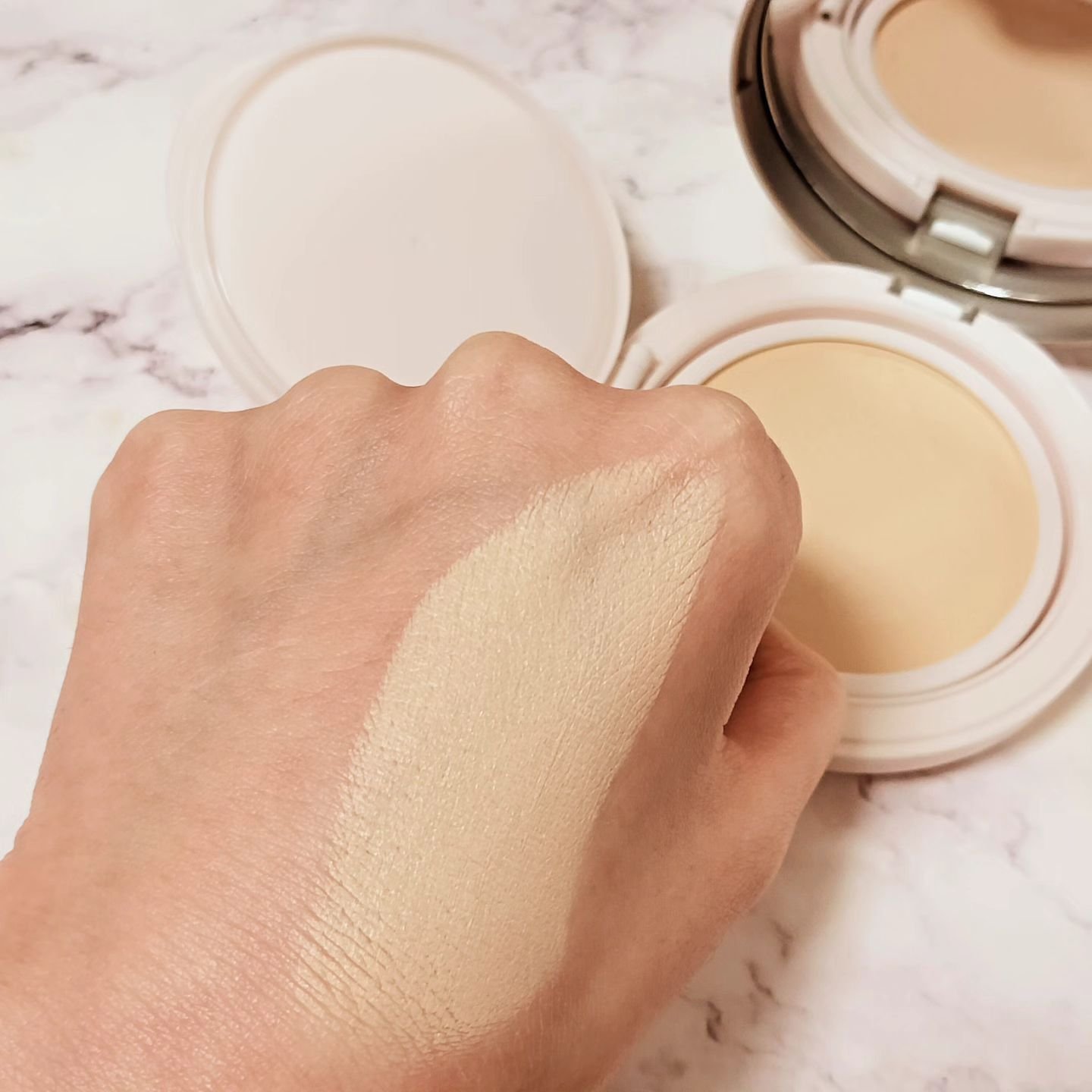 ミシャ M スキンフェイクバーム/MISSHA/クリーム・エマルジョンファンデーションを使ったクチコミ（3枚目）