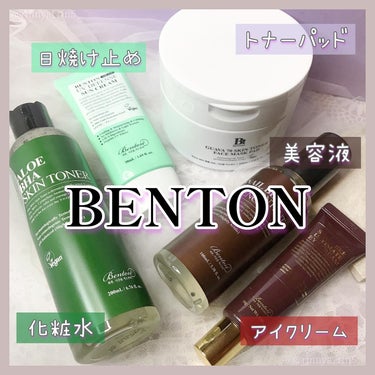 アロエBHAスキントナー/Benton/化粧水を使ったクチコミ（1枚目）