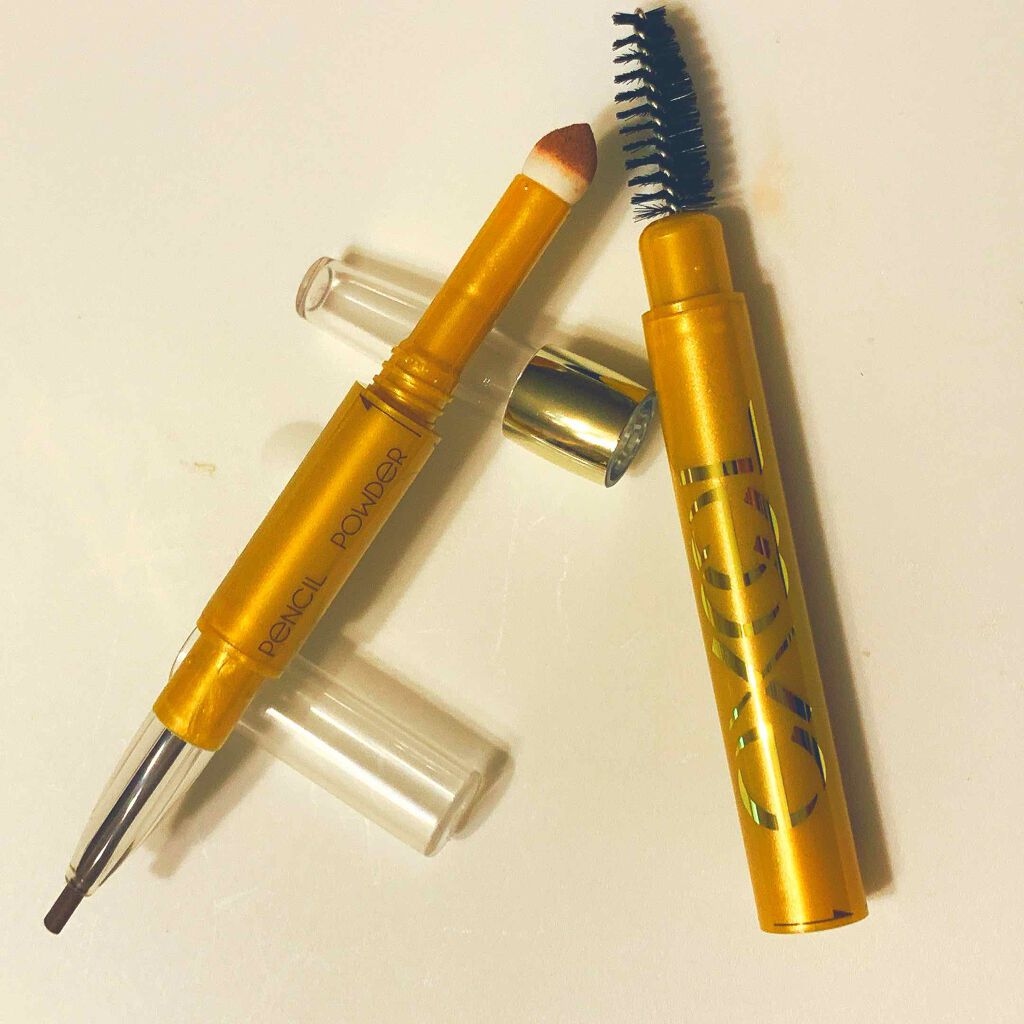 パウダー＆ペンシル　アイブロウＥＸ PD10 ピンクブラウン/excel/アイブロウペンシルを使ったクチコミ（2枚目）