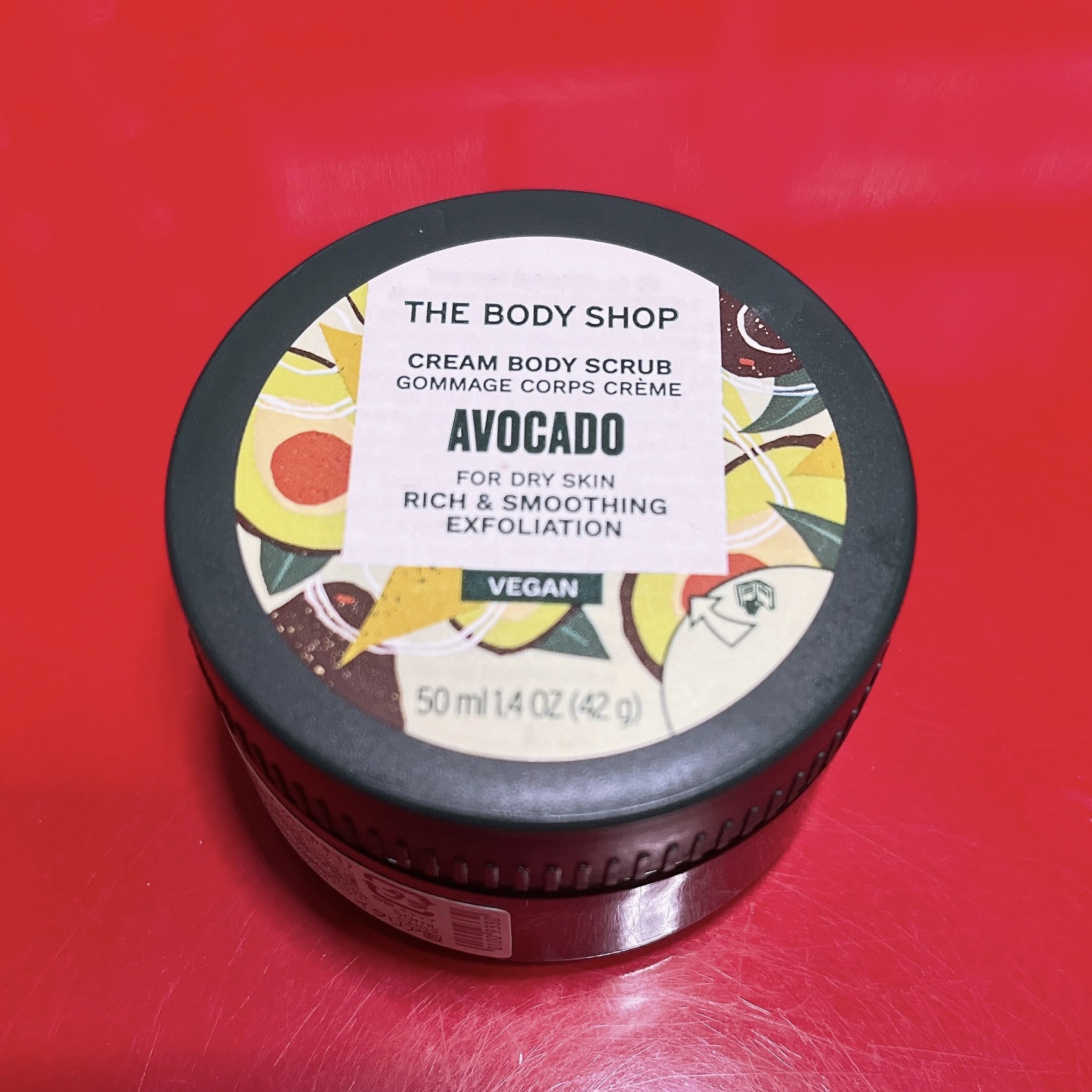 ボディスクラブ アボカド/THE BODY SHOP/ボディスクラブを使ったクチコミ（1枚目）