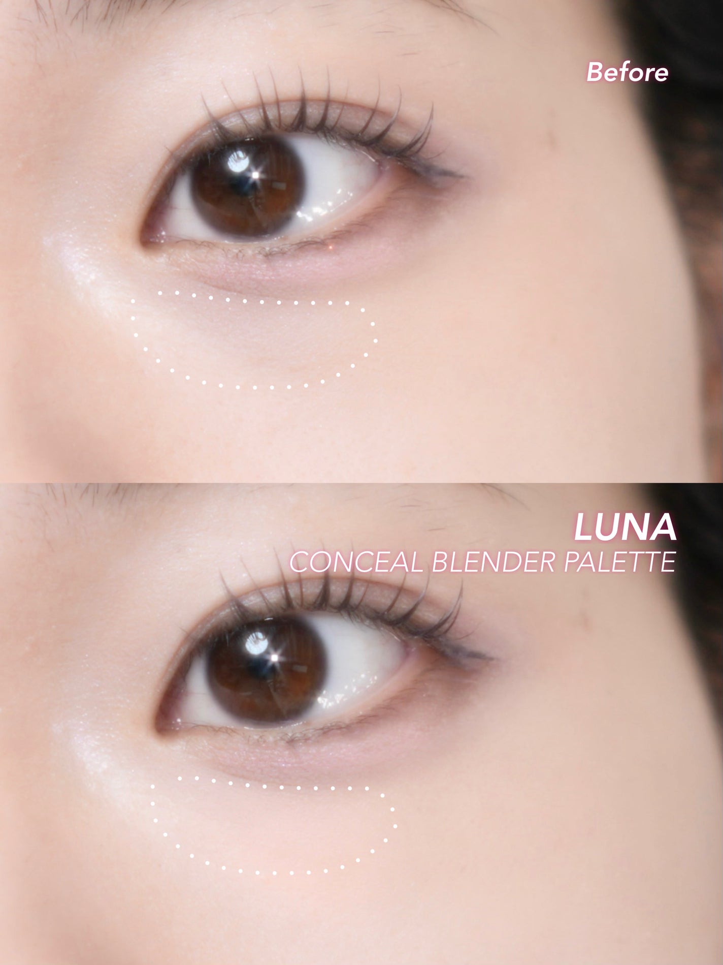 コンシールブレンダーパレット/LUNA/パレットコンシーラーを使ったクチコミ(4枚目)