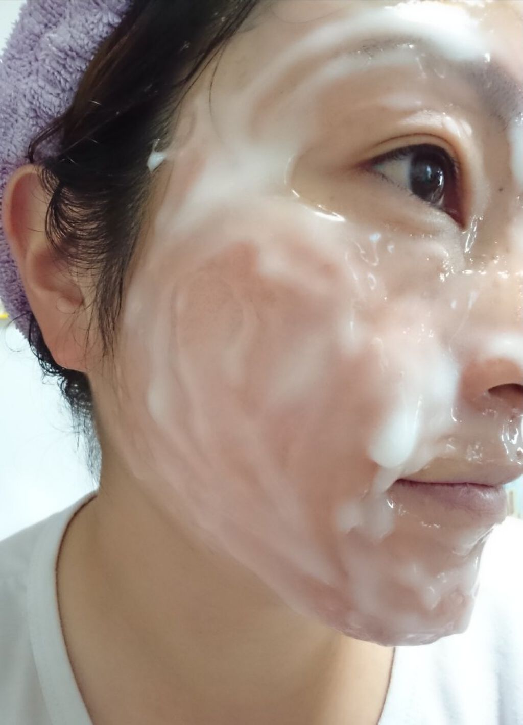 高濃度炭酸パック/17skin/シートマスク・パックを使ったクチコミ（3枚目）