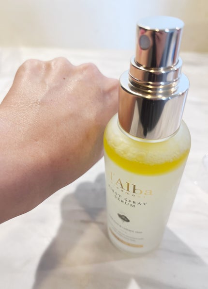 ダルバ ホワイトトリュフファーストスプレーセラム/ダルバ/ミスト状化粧水を使ったクチコミ(2枚目)