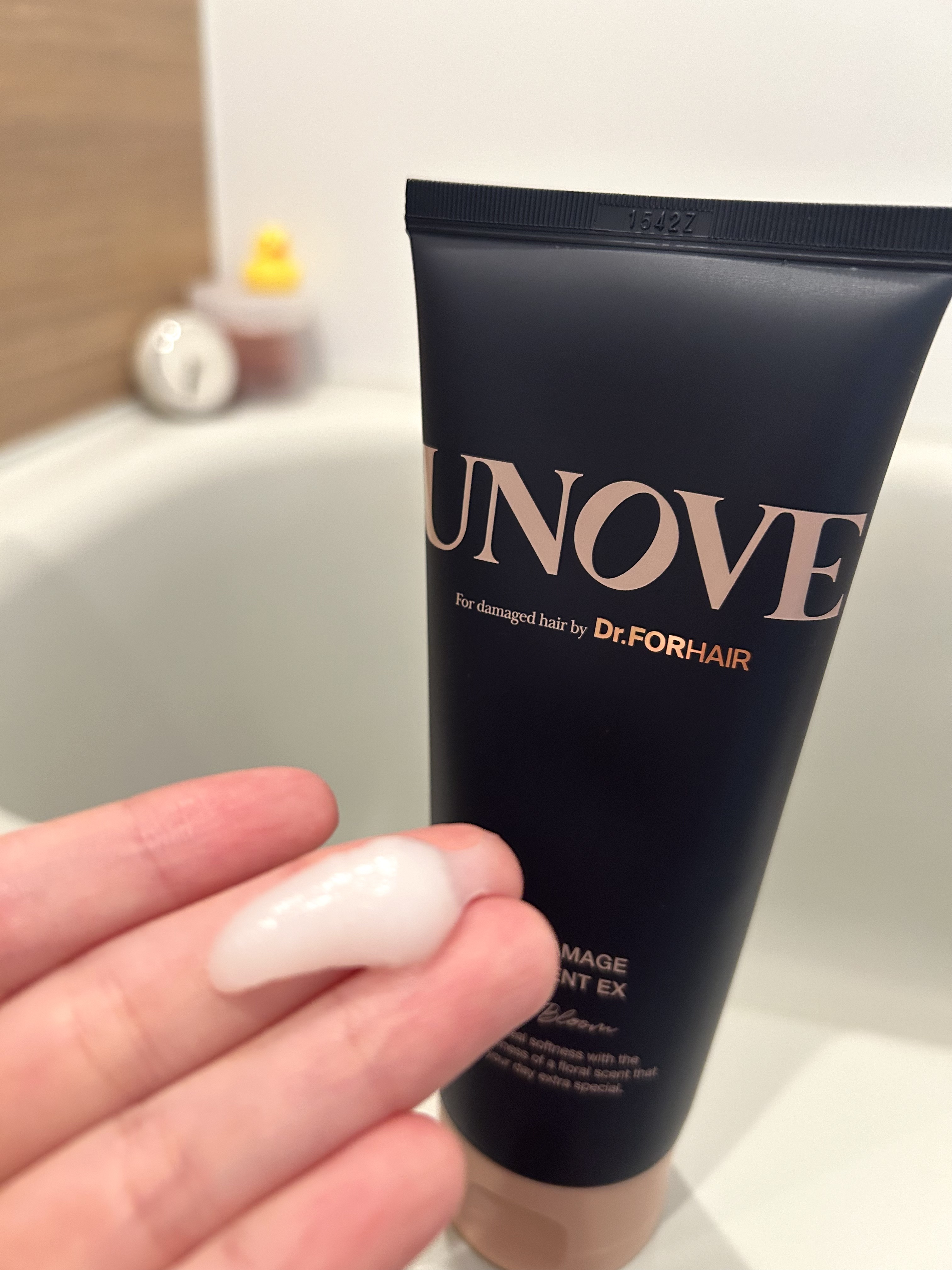 ディープダメージトリートメントEX/UNOVE/洗い流すヘアトリートメントを使ったクチコミ（2枚目）