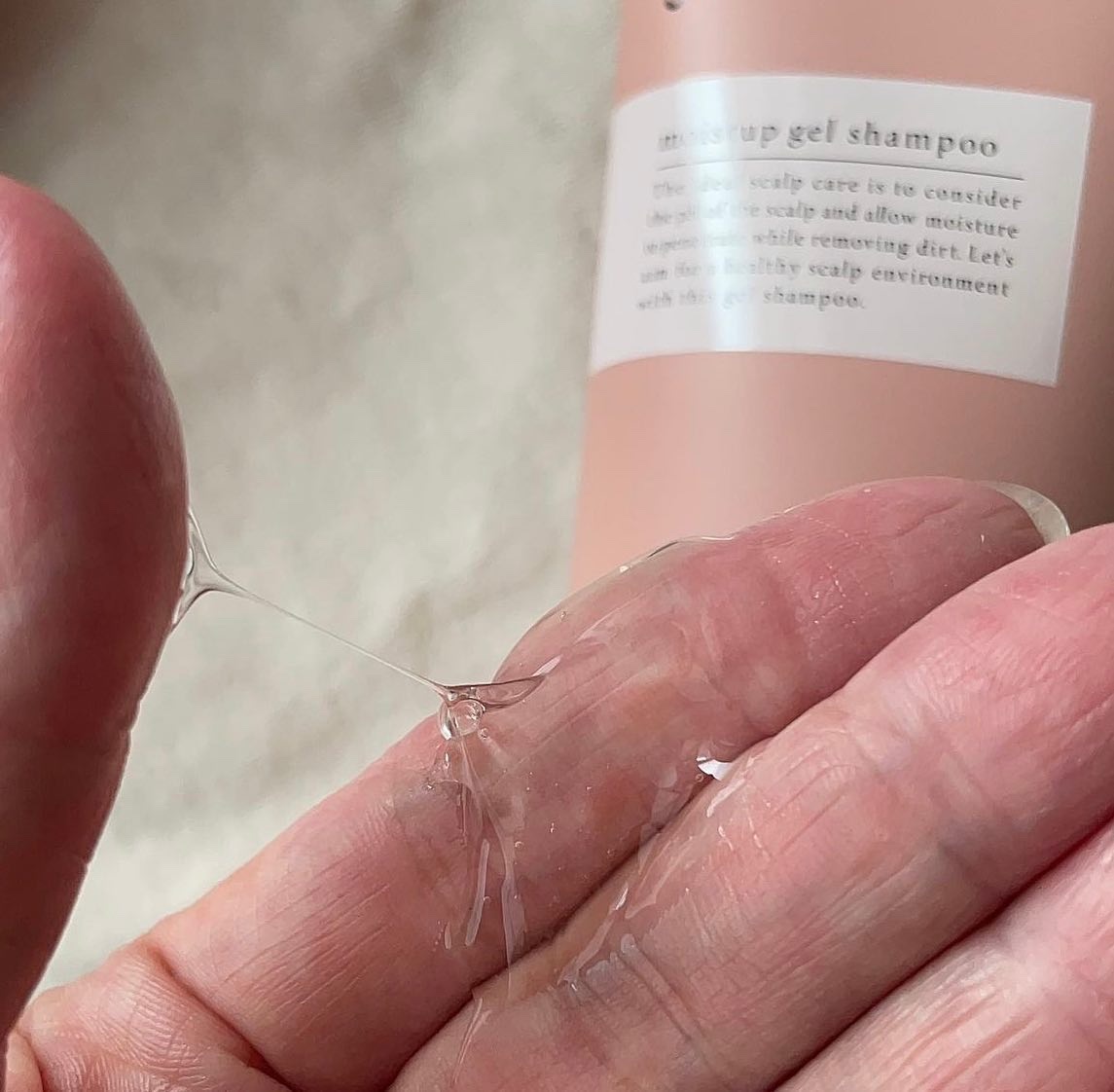 モイストアップ ジェル シャンプー/トリートメント/fuettarich (フエッタリッチ)/サロンシャンプーを使ったクチコミ（3枚目）