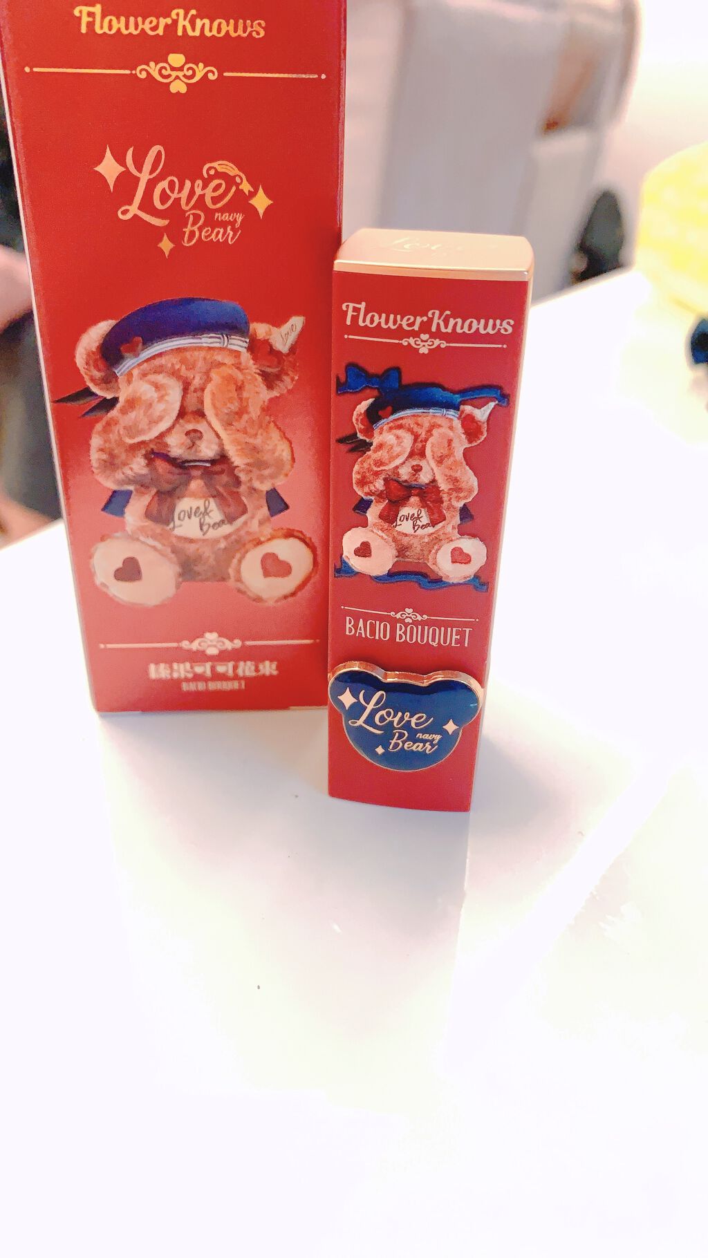 Love Bear マットリップスティック/FlowerKnows/口紅を使ったクチコミ(1枚目)