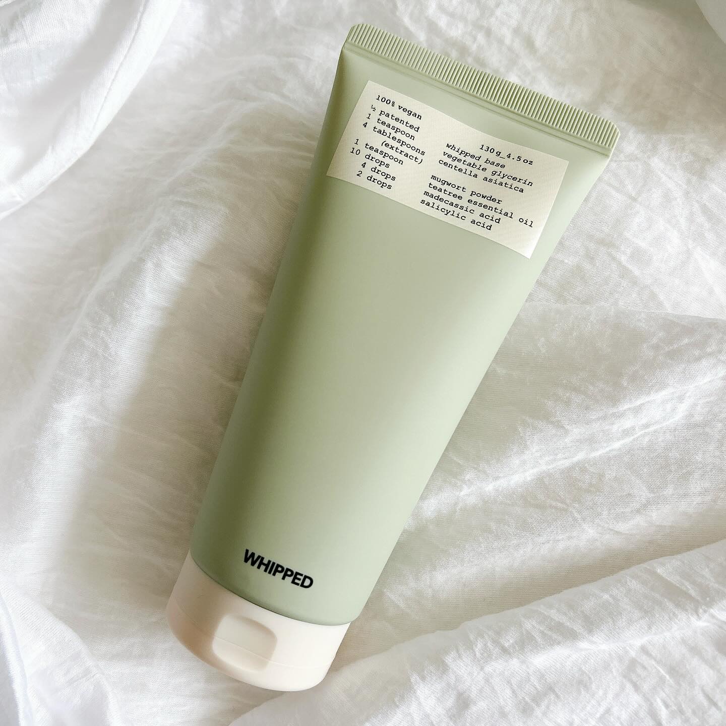 ヴィーガンパッククレンザーチューブ/WHIPPED/洗顔フォームを使ったクチコミ（2枚目）