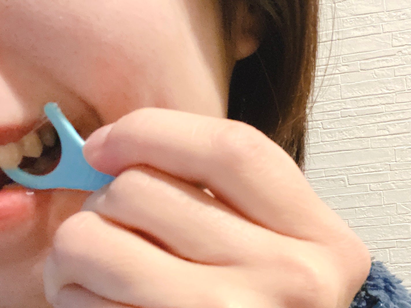 ダブルクリーンミントフレーバー /Plackers®/デンタルフロス・歯間ブラシを使ったクチコミ(7枚目)