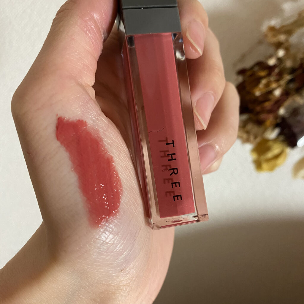 リリカルリップブルーム/THREE/口紅を使ったクチコミ（1枚目）