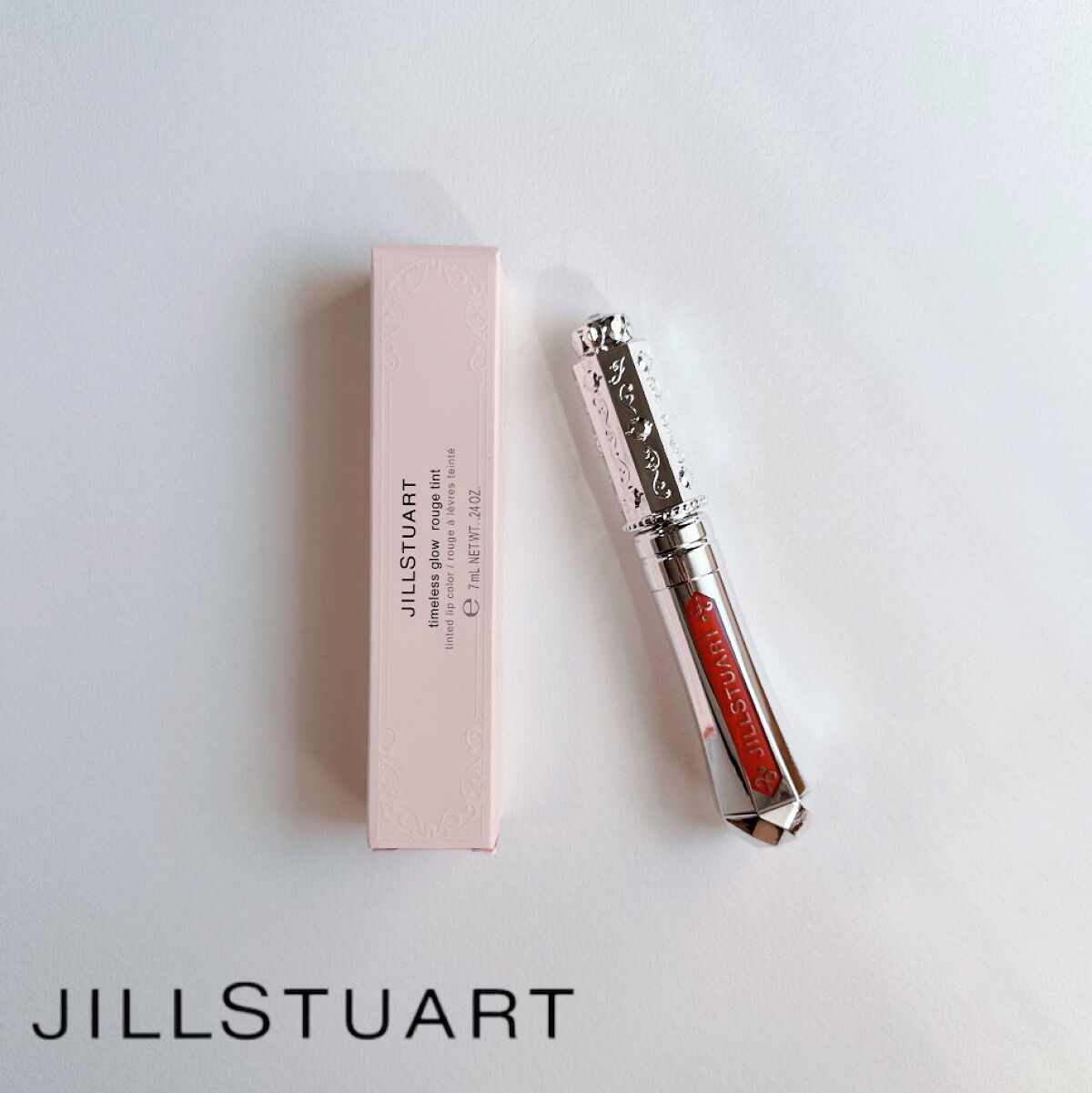 ジルスチュアート タイムレスグロウ ルージュティント 03 still with you/JILL STUART/リップティントを使ったクチコミ（1枚目）