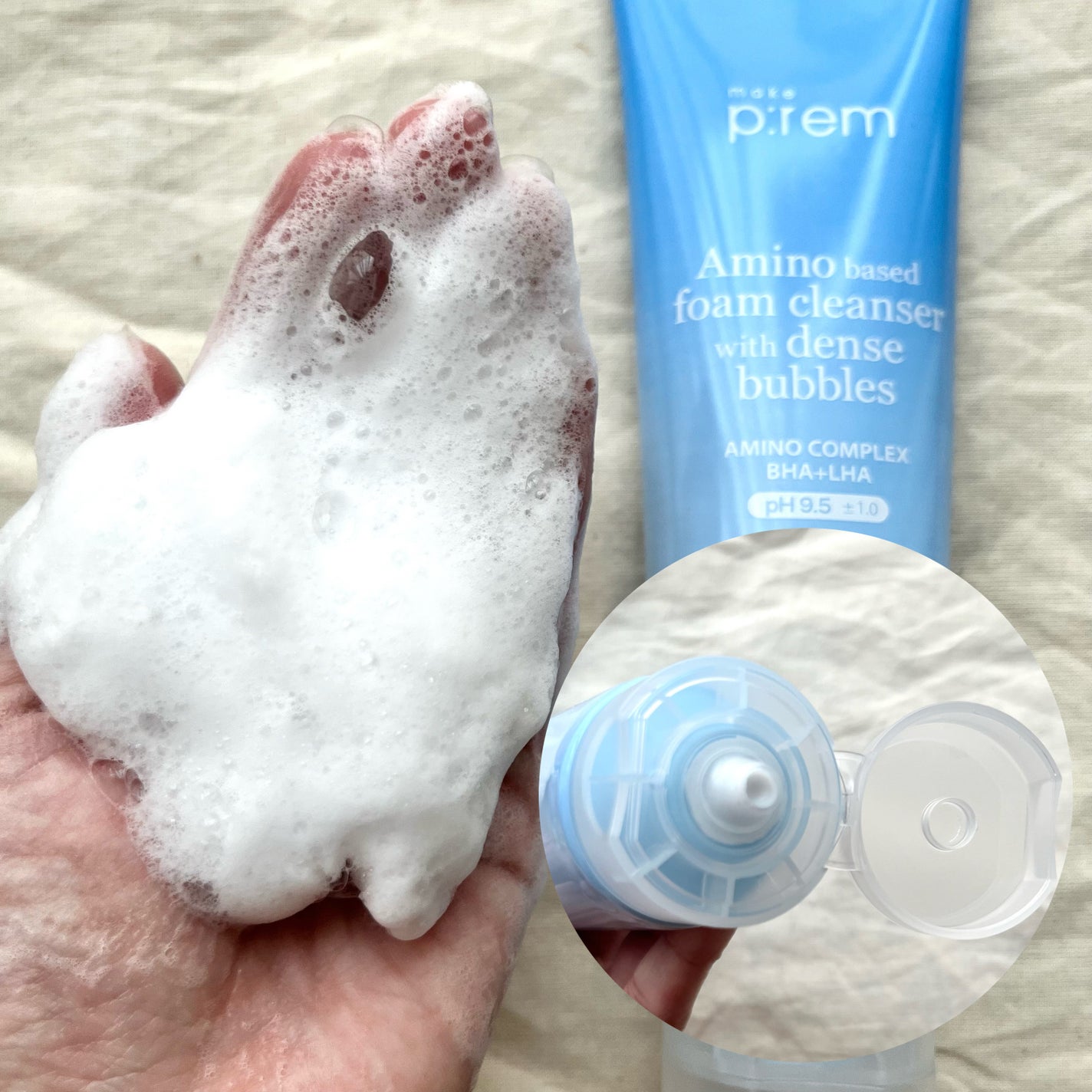 アミノリフレッシュクレンジングバーム/make prem/クレンジングバームを使ったクチコミ(3枚目)