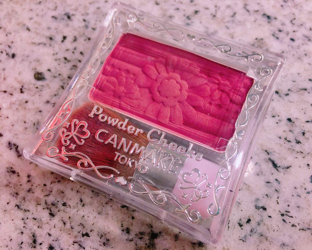 【旧品】パウダーチークス/キャンメイク/パウダーチークを使ったクチコミ（1枚目）