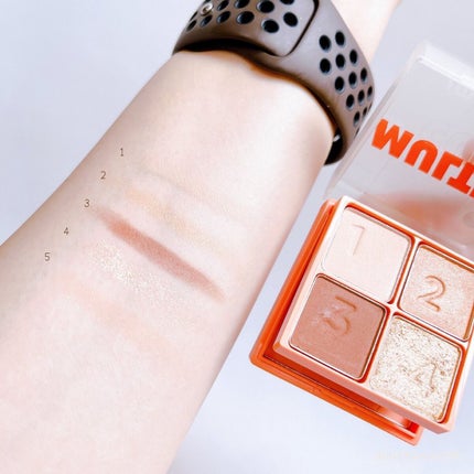 マルチキューブ/i’m meme/アイシャドウパレットを使ったクチコミ(4枚目)