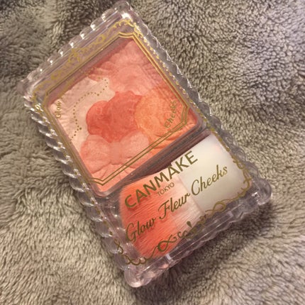 グロウフルールチークス/キャンメイク/パウダーチークを使ったクチコミ(1枚目)