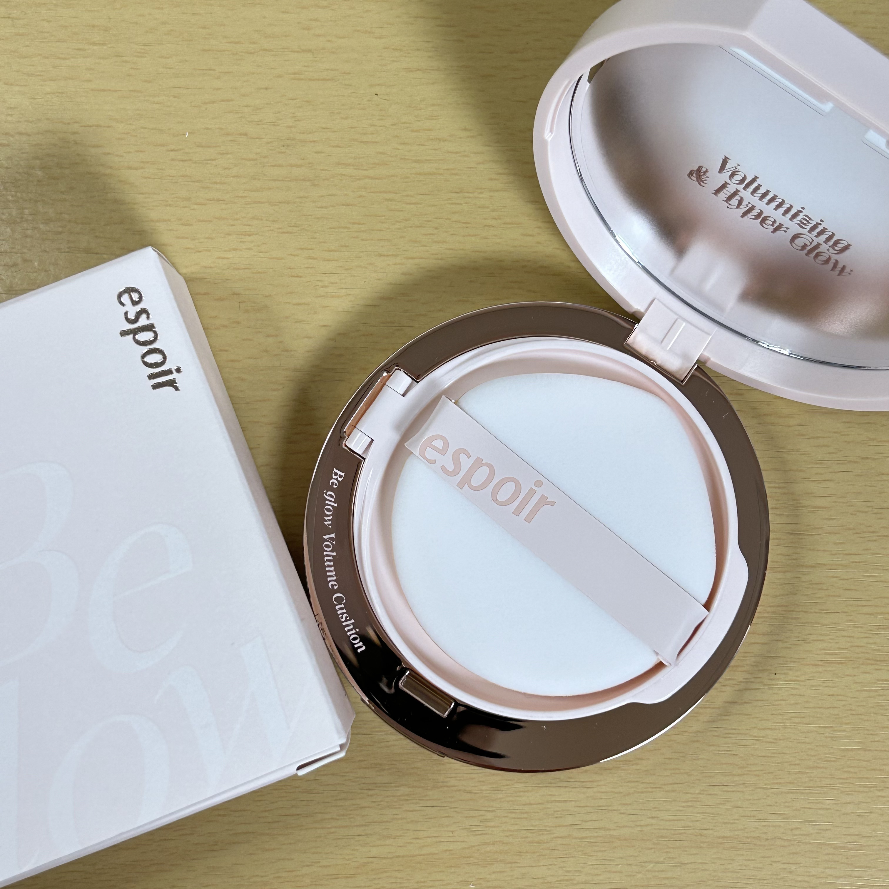 エスポア ビーグロー ボリュームクッション/espoir/クッションファンデーションを使ったクチコミ（1枚目）