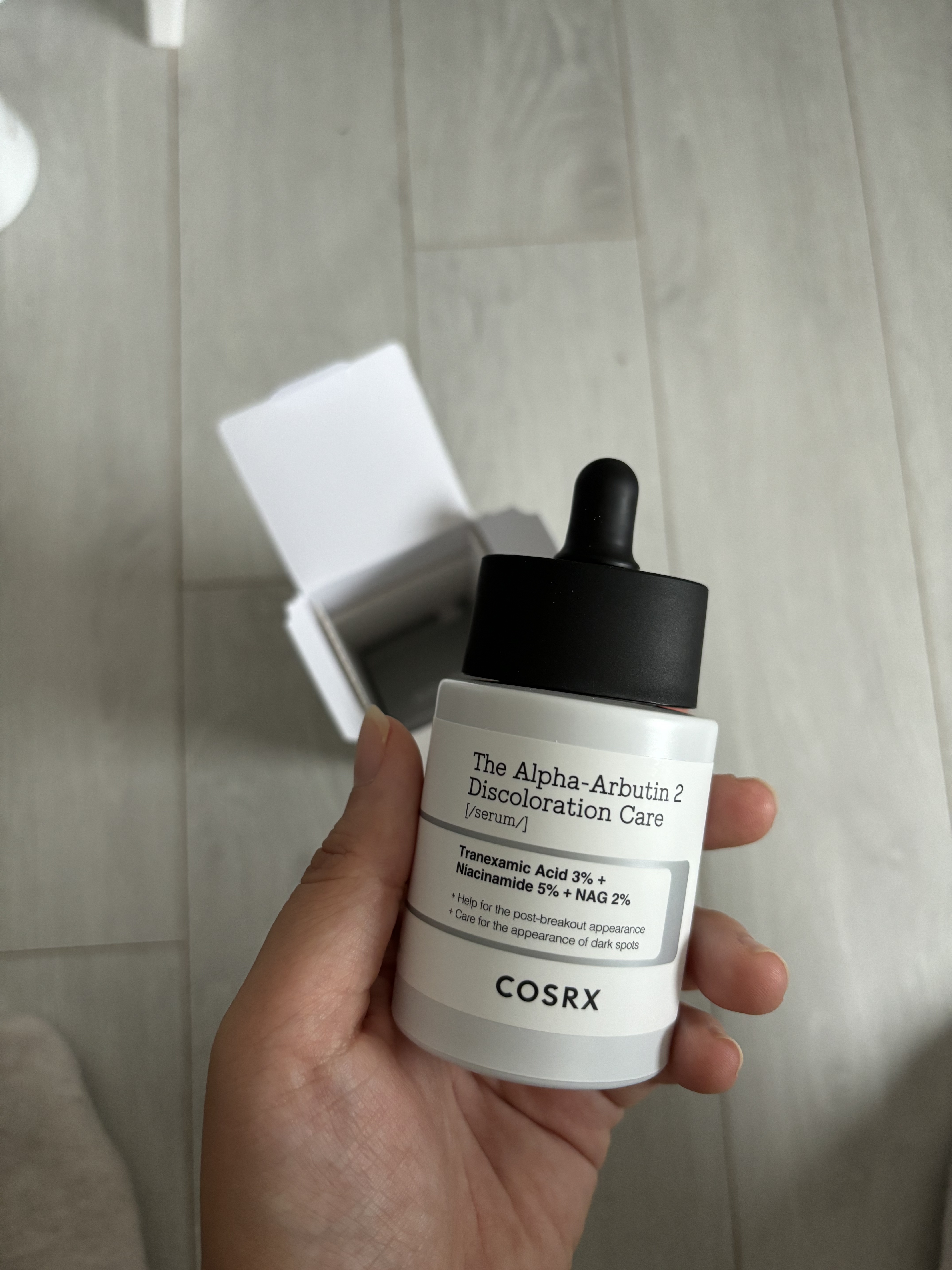 RXザ・アルファアルブチン2 ニキビ跡ケアセラム/COSRX/美容液を使ったクチコミ（2枚目）