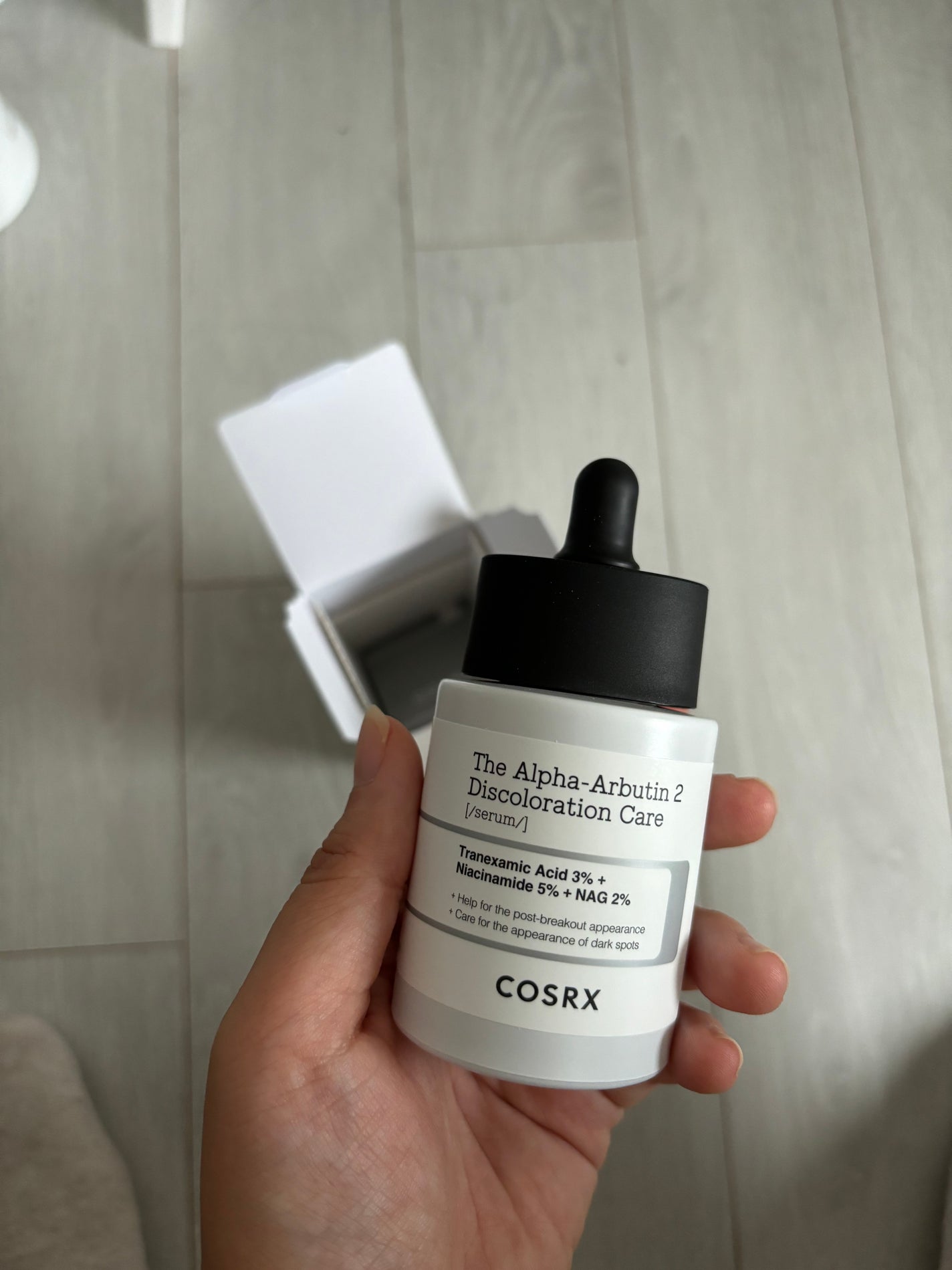 RXザ・アルファアルブチン2 ニキビ跡ケアセラム/COSRX/美容液を使ったクチコミ(2枚目)