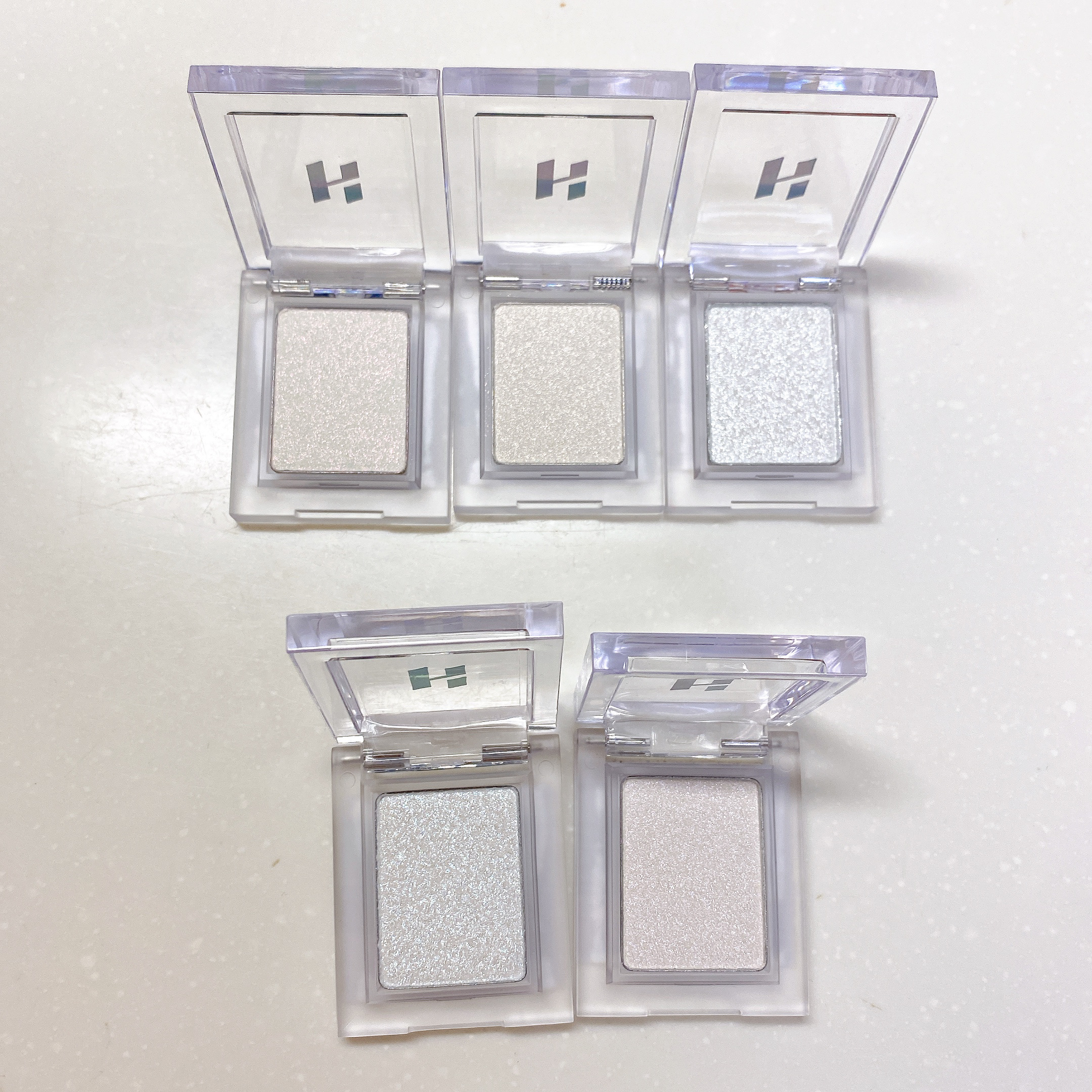 マイフェイブ　ピースアイフローズン/HOLIKA HOLIKA/単色アイシャドウを使ったクチコミ（2枚目）