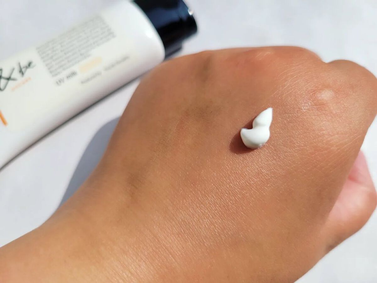 &be UVミルク/＆be/日焼け止めミルクを使ったクチコミ（2枚目）