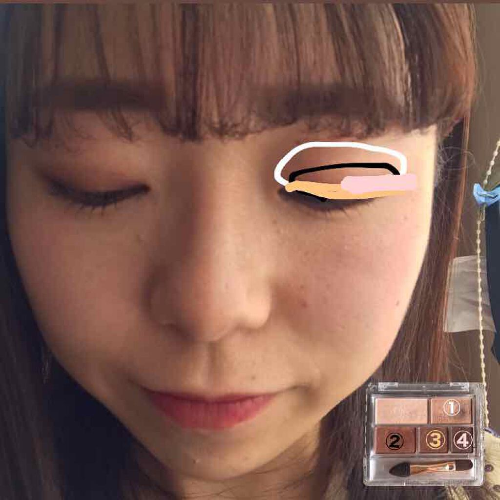 パーフェクトマルチアイズ/キャンメイク/アイシャドウパレットを使ったクチコミ（2枚目）