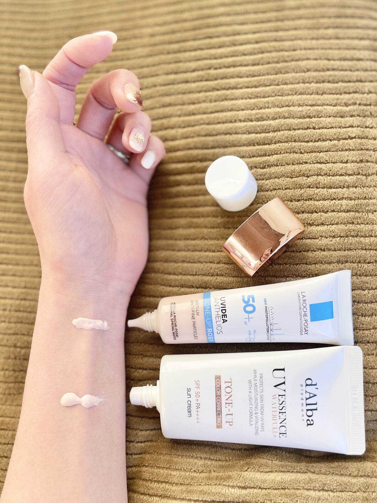 UVイデア XL プロテクショントーンアップ ローズ/ラ ロッシュ ポゼ/日焼け止めクリームを使ったクチコミ（1枚目）