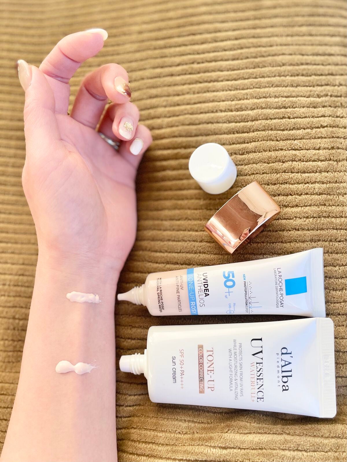 UVイデア XL プロテクショントーンアップ ローズ/ラ ロッシュ ポゼ/日焼け止めクリームを使ったクチコミ(1枚目)