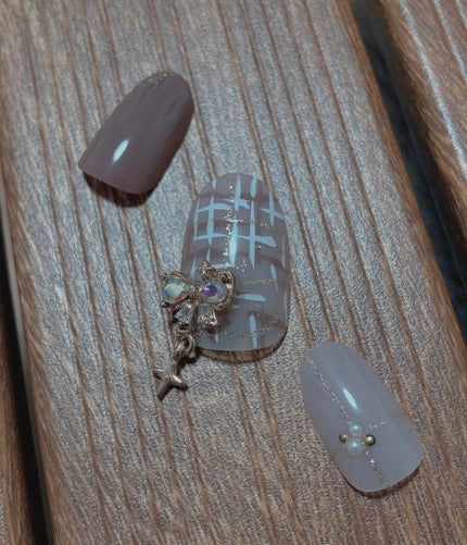 ネイルパーツ/セリア/ネイルチップ・パーツを使ったクチコミ(4枚目)