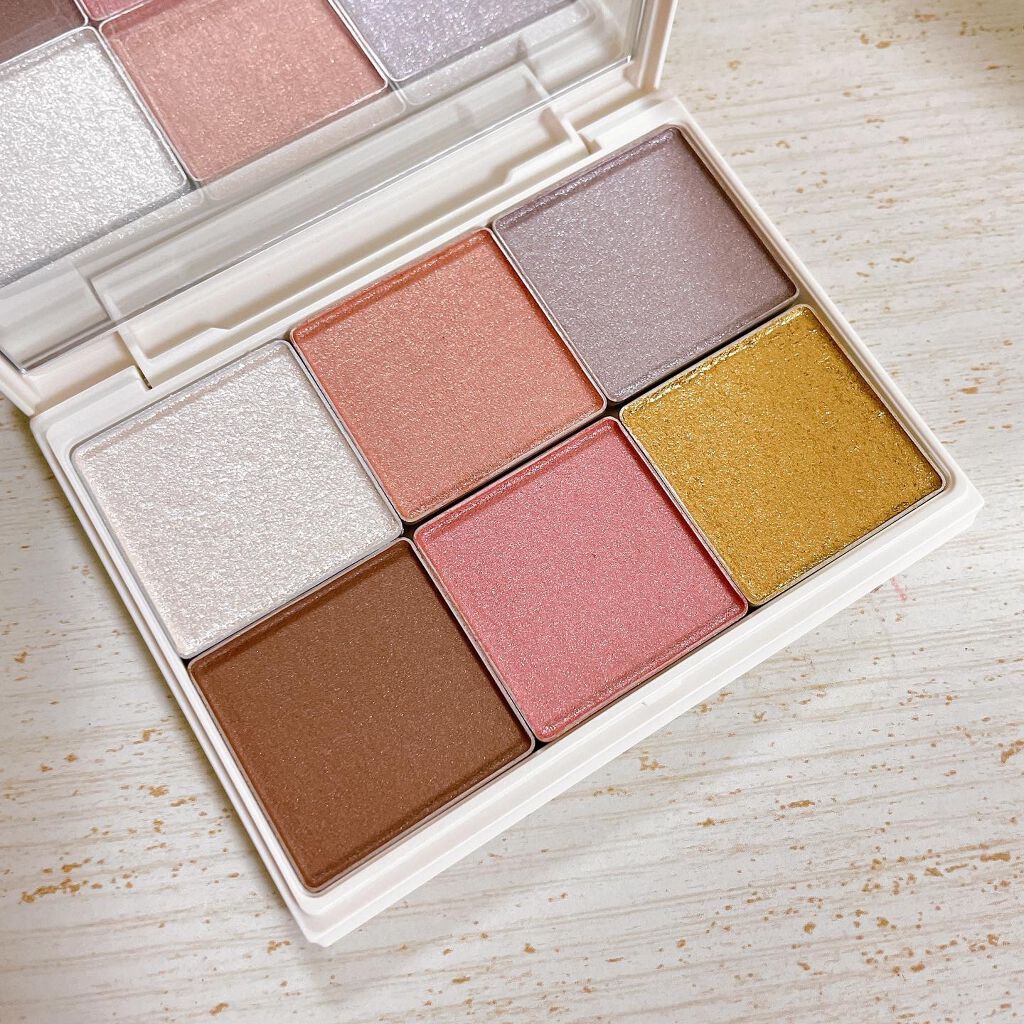 プリズマティックラスター アイシャドウパレット/RMK/アイシャドウパレットを使ったクチコミ(2枚目)