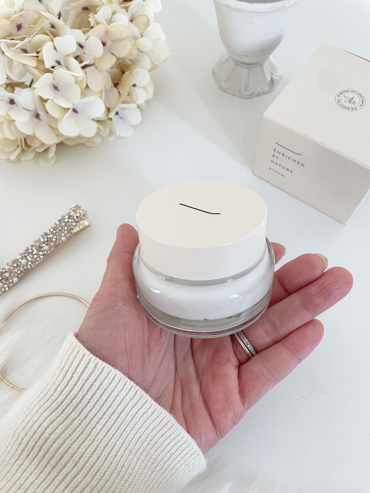 エンリッチド バイ ネイチャー クリーム/SIORIS/フェイスクリームを使ったクチコミ（3枚目）