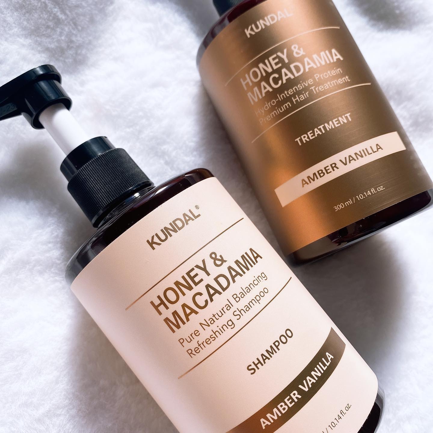 ハニー&マカデミアシャンプー／トリートメント  LA VIE EN RORE  /KUNDAL/市販シャンプーを使ったクチコミ（3枚目）