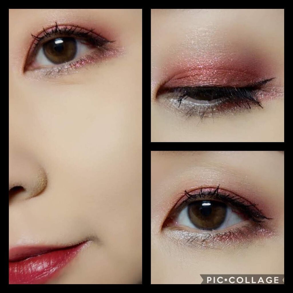 グリッタープリズム シャドウ/MISSHA/グリッターを使ったクチコミ（3枚目）