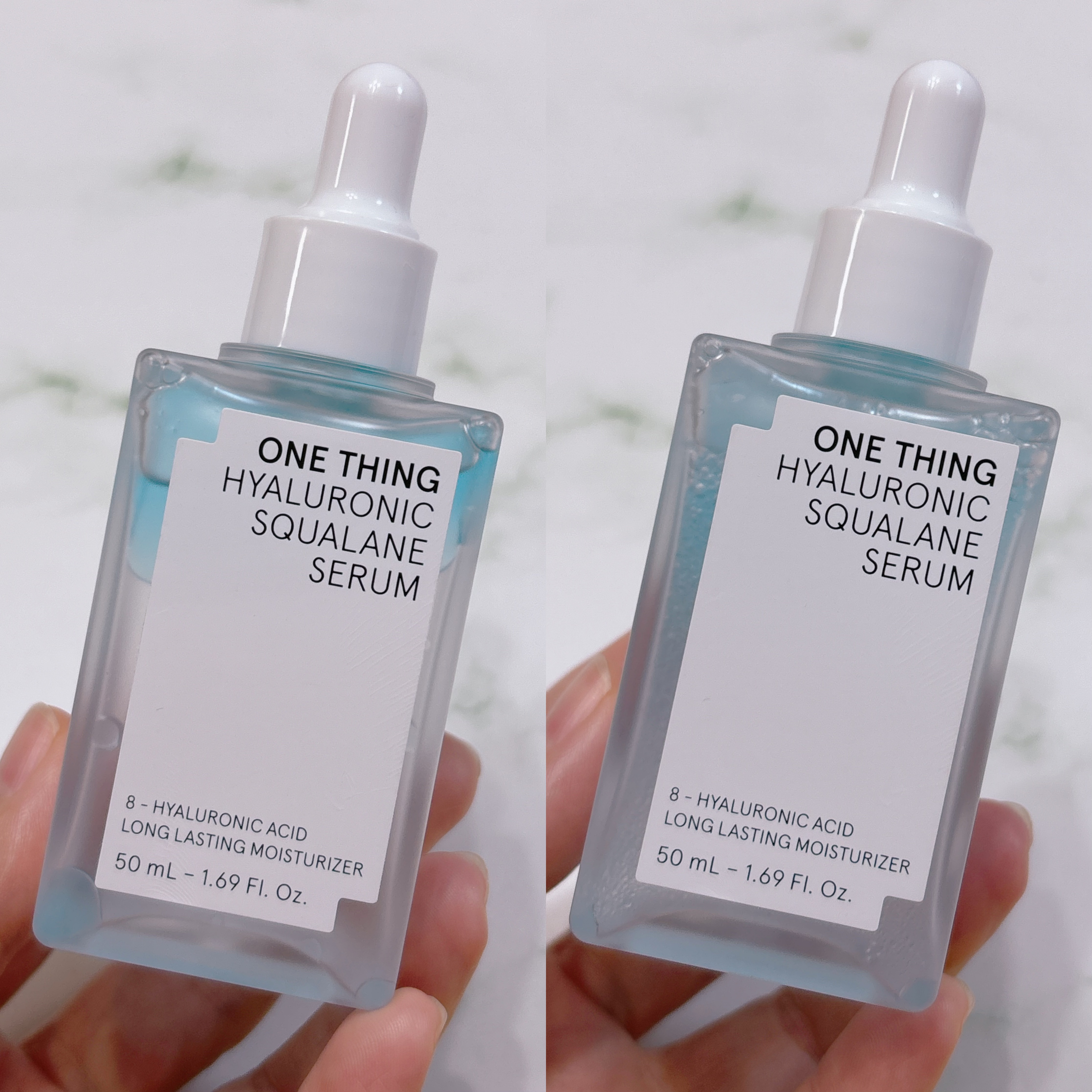 ヒアルロニックスクワランセラム/ONE THING/美容液を使ったクチコミ（2枚目）