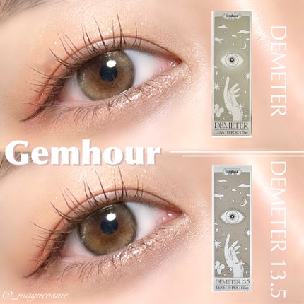 DEMETER 1day/Gemhour lens/カラーコンタクトレンズを使ったクチコミ(1枚目)
