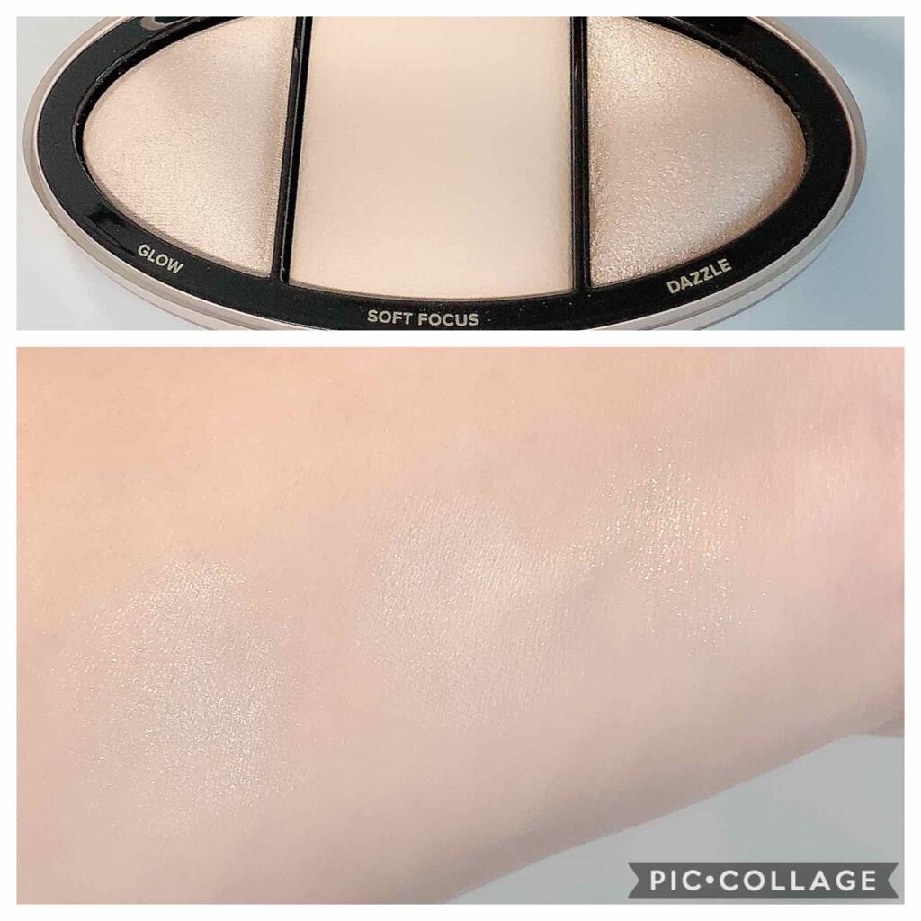 ボーン ディス ウェイ ターン アップ ザ ライト ハイライティング パレット/Too Faced/プレストパウダーを使ったクチコミ(2枚目)