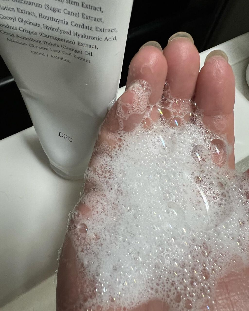 リアル アミノ ジェントル クレンザー/DPU/洗顔フォームを使ったクチコミ（3枚目）