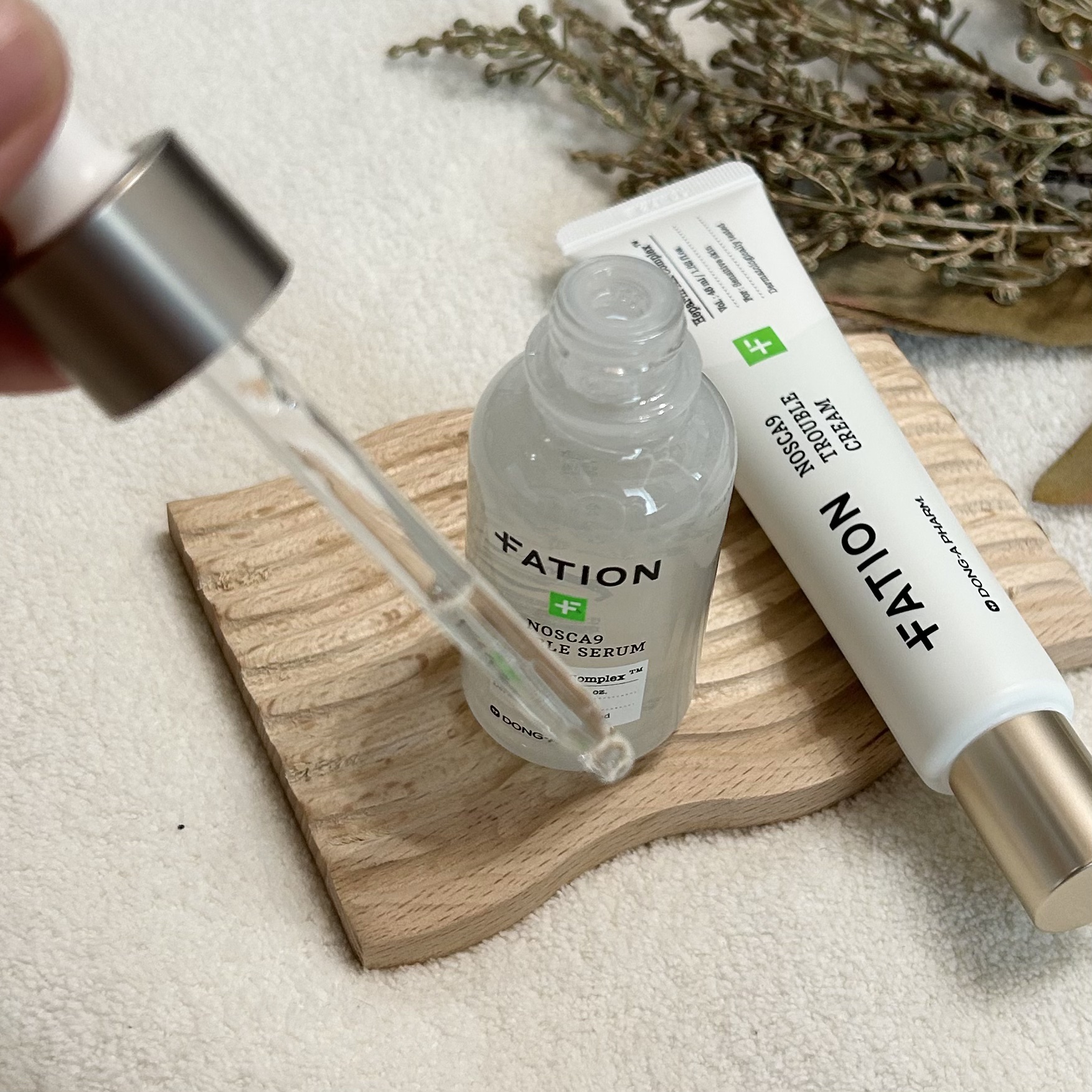 ノスカナイン トラブル セラム/FATION/美容液を使ったクチコミ（2枚目）