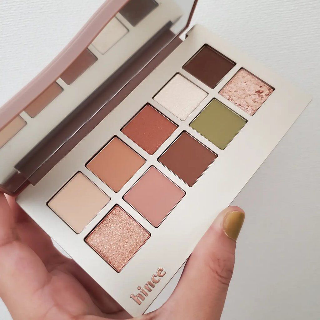 ニューデップスアイシャドウパレット/hince/アイシャドウパレットを使ったクチコミ（2枚目）