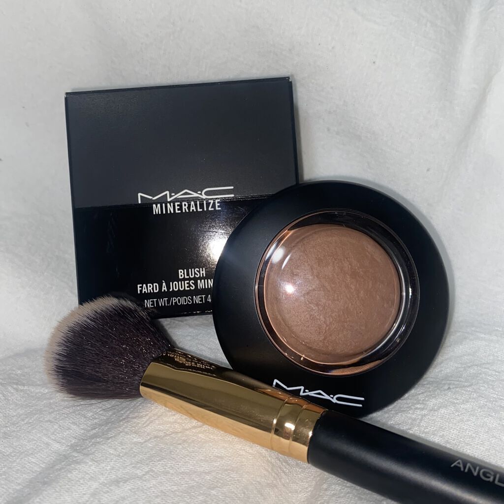 M·A·C ミネラライズ ブラッシュ ユーモア ミー/M・A・C/パウダーチークを使ったクチコミ（1枚目）