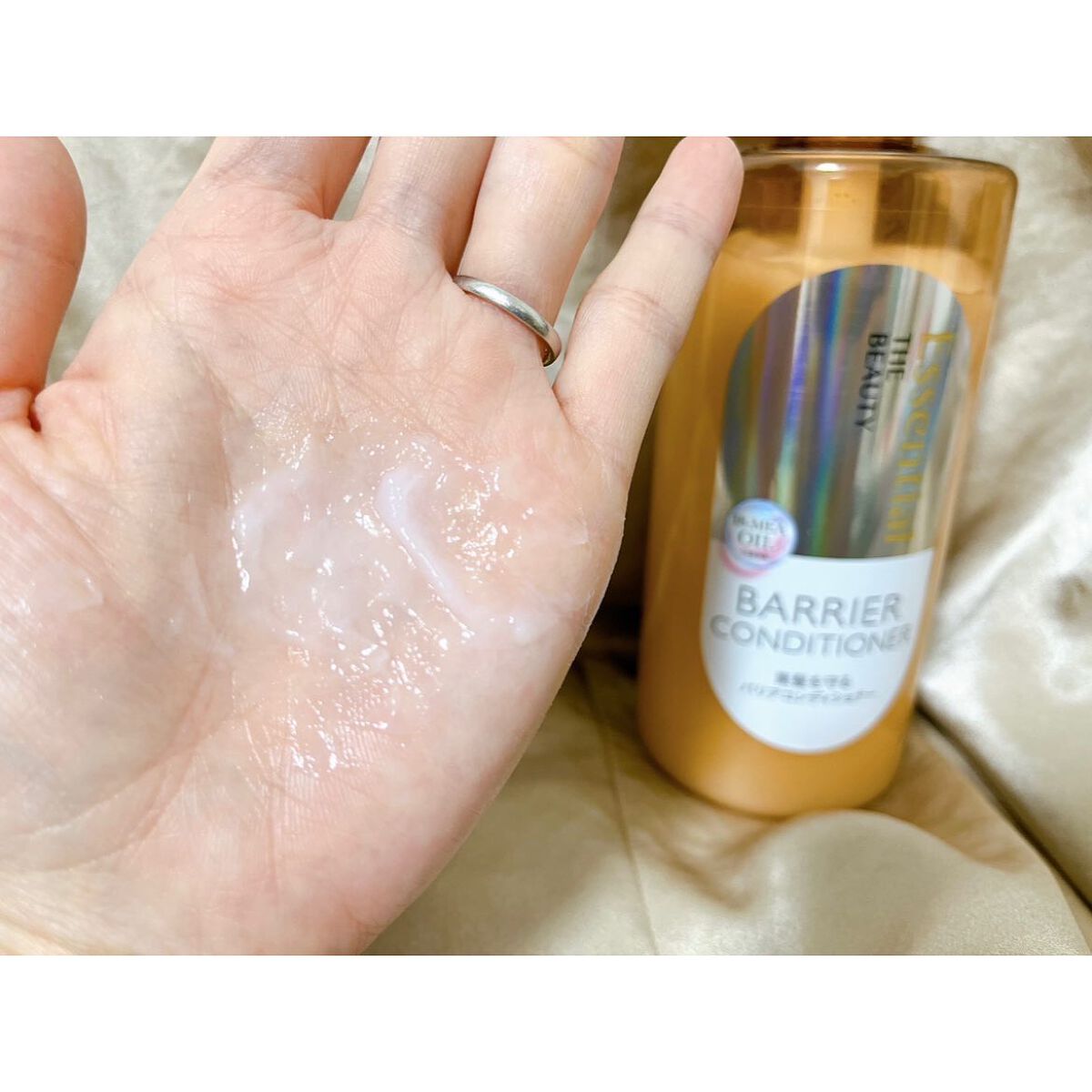 ザビューティ 髪のキメ美容素髪を守る バリアシャンプー/コンディショナー/エッセンシャル/シャンプー・コンディショナーを使ったクチコミ(3枚目)