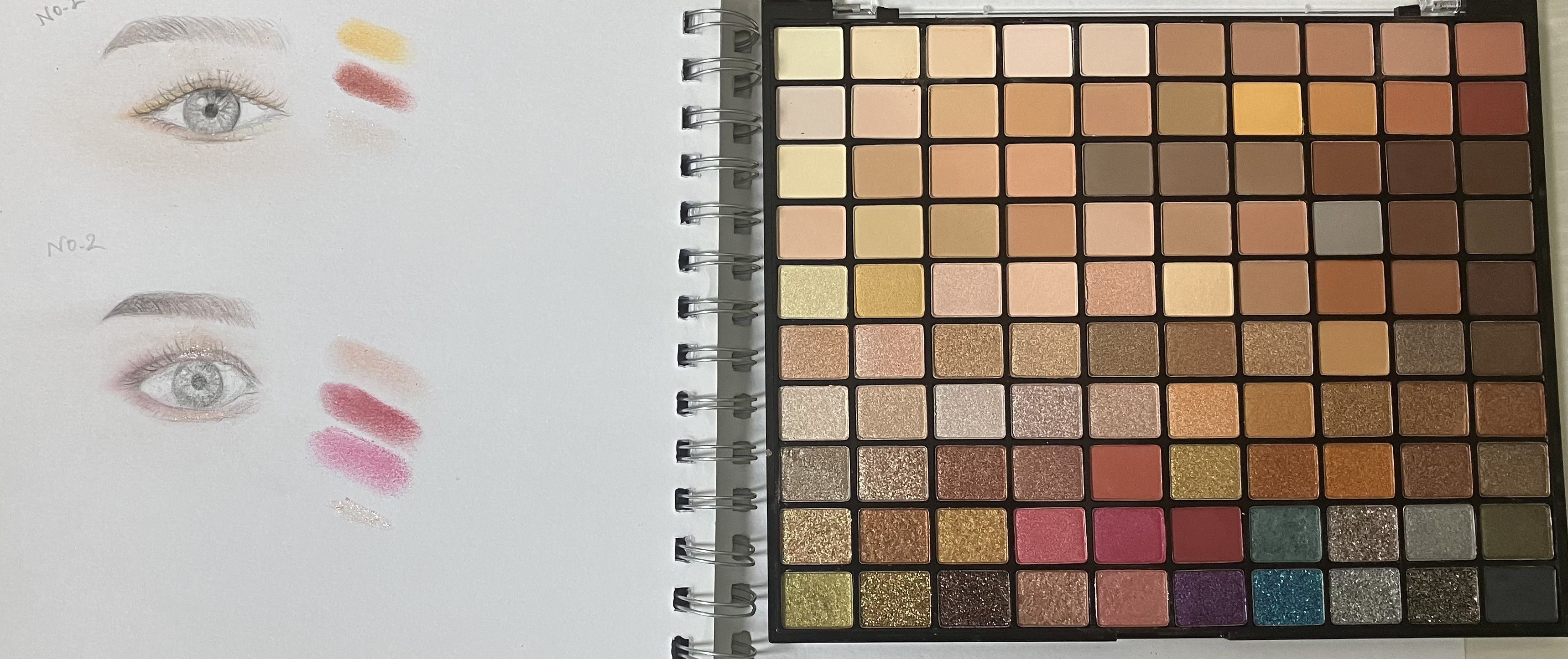 プロフェッショナルボリューム100カラー/Dolly Angel/アイシャドウパレットを使ったクチコミ（3枚目）