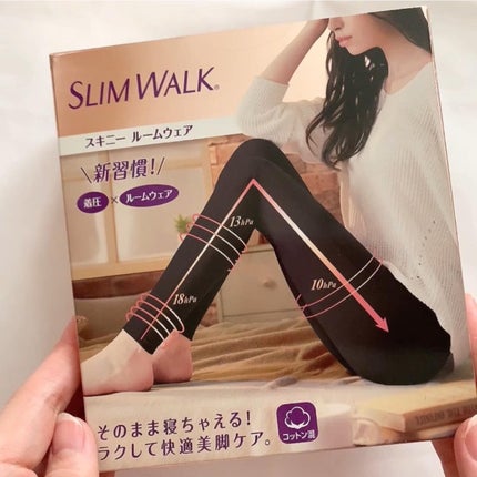スキニールームウェア/SLIMWALK/着圧ソックス・レギンスを使ったクチコミ(4枚目)