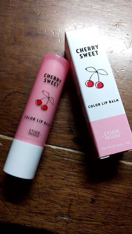 チェリースイート カラーリップバーム/ETUDE/口紅を使ったクチコミ(1枚目)