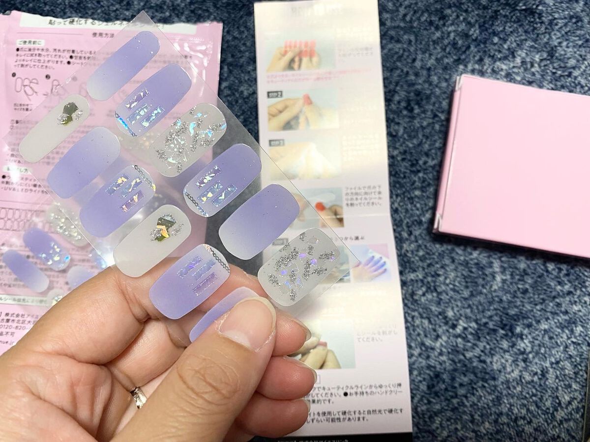 リアルジェルネイルシール/BEAUTY AVENUE/ネイルシールを使ったクチコミ(4枚目)