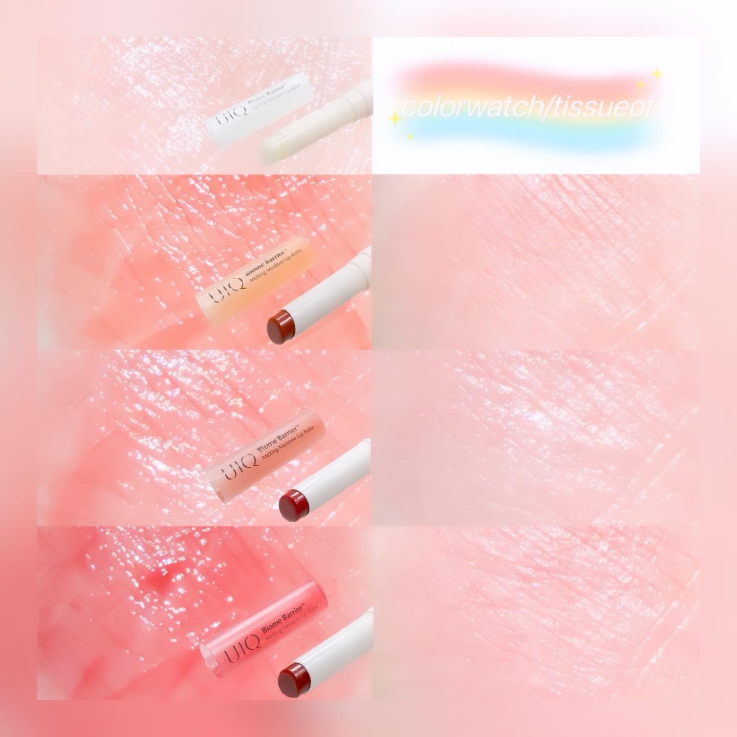 バイオームバリアメルティングモイスチャーリップバーム/UIQ/リップバームを使ったクチコミ（3枚目）