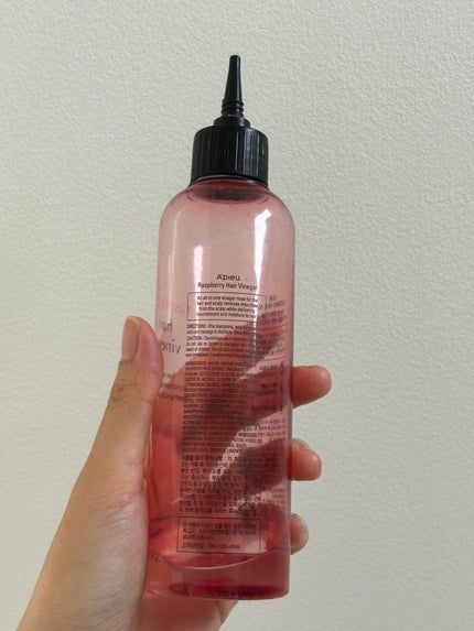 ラズベリー ヘアビネガー/A’pieu/頭皮ローションを使ったクチコミ(4枚目)