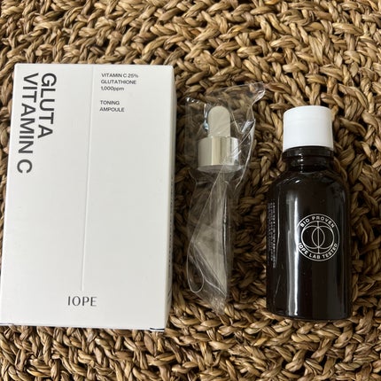グルタ ビタミンC トーニング アンプル/IOPE/美容液を使ったクチコミ(1枚目)