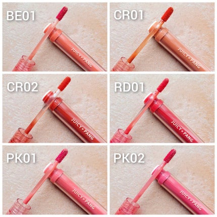 アピュー ジューシーパン ウォーターティント CR01 甘柿/A’pieu/リップティントを使ったクチコミ(3枚目)