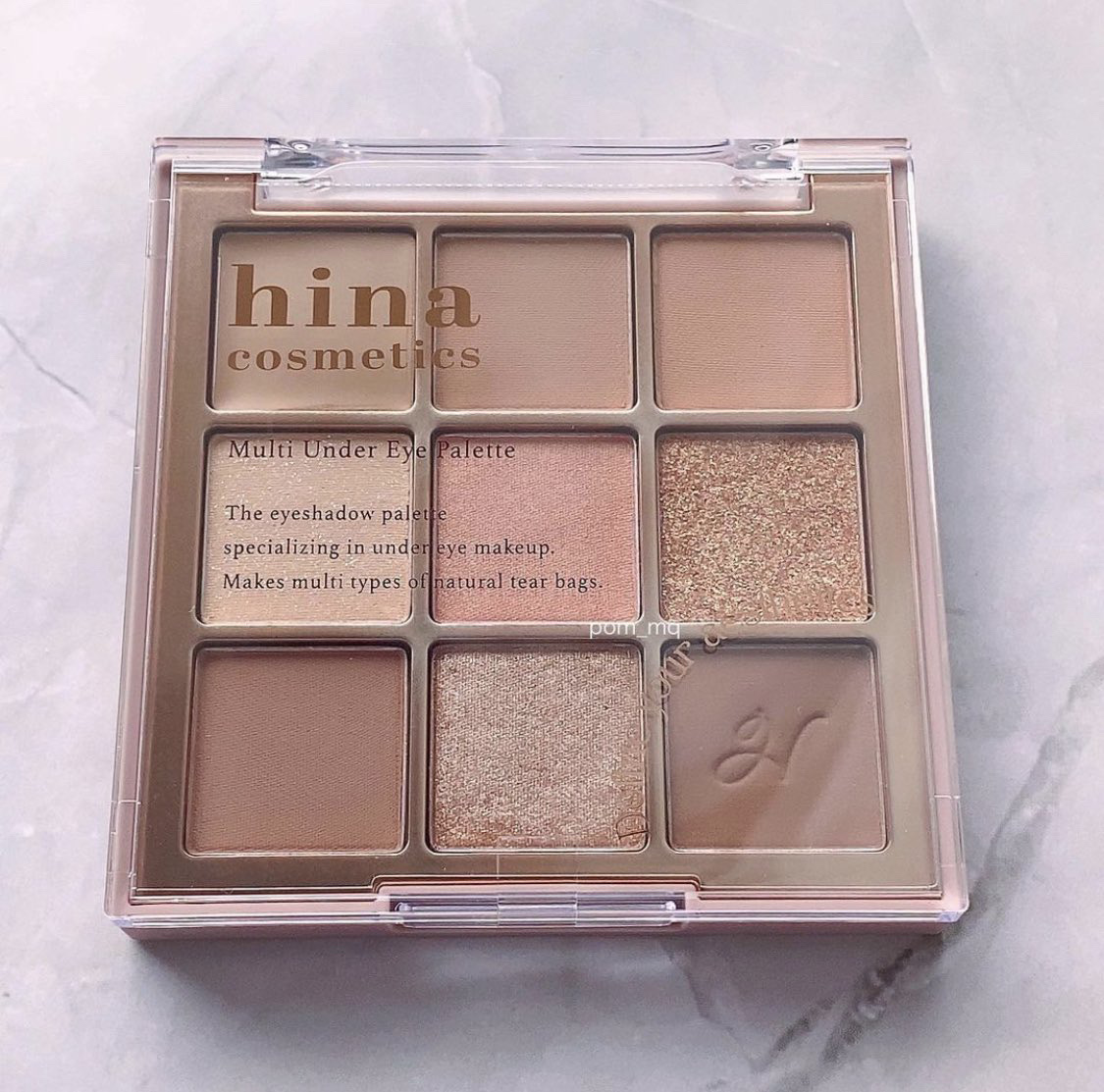 マルチアンダーアイパレット/hina cosmetics/アイシャドウパレットを使ったクチコミ（2枚目）