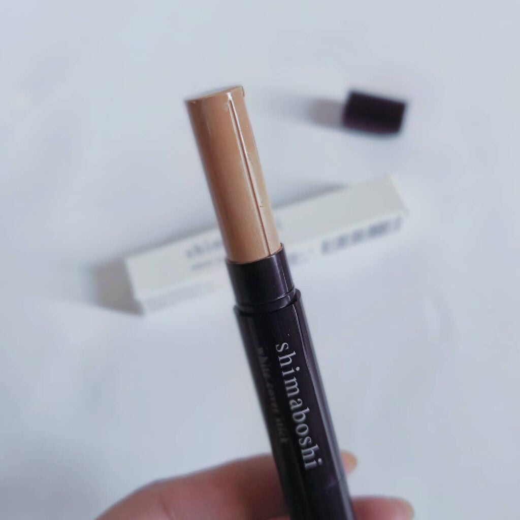 ホワイトカバースティック/shimaboshi/化粧下地を使ったクチコミ(2枚目)